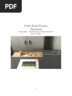 6.101 Final Project Theremin: Pedro Brito David Gomez Patrick Mccabe May 12, 2016