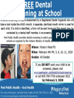 Hickory Wood PS Picture - School Dental Screening Information