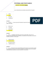 Constitional Law Study Guide 6