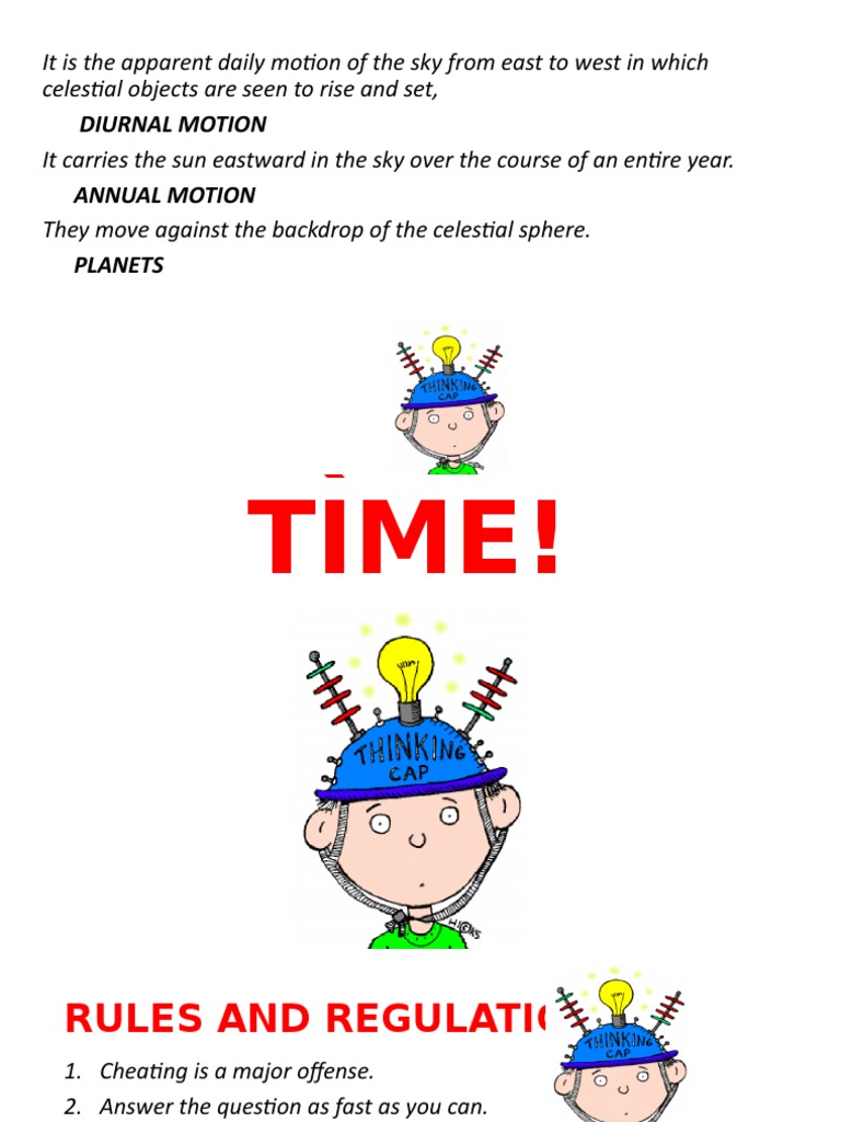 Diurnal Motion Annual Motion PDF Speed Acceleration