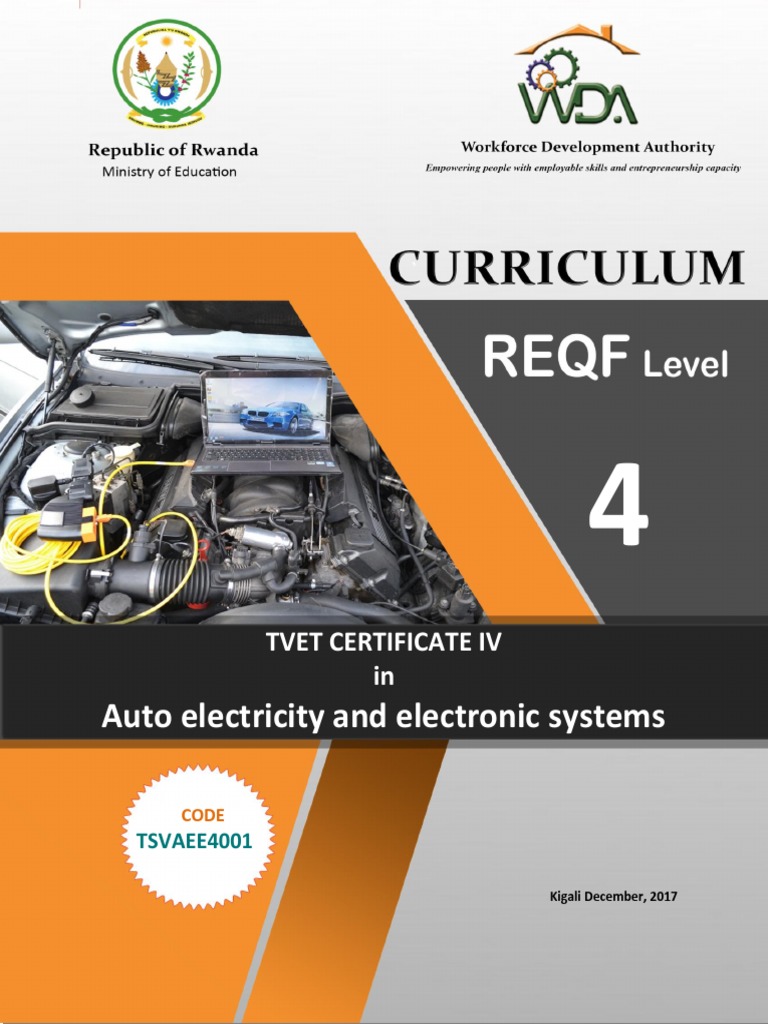 RTQF Auto Electrical and Electronic Systems L4 PDF PDF Educational