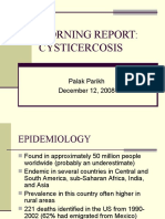 Morning Report: Cysticercosis: Palak Parikh December 12, 2008
