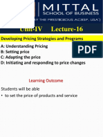 L16 Developing Pricing Strategies and Programs 
