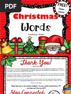 ChristmasWordsFree