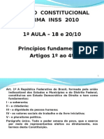 Direitos Fundamentais e Princípios Constitucionais