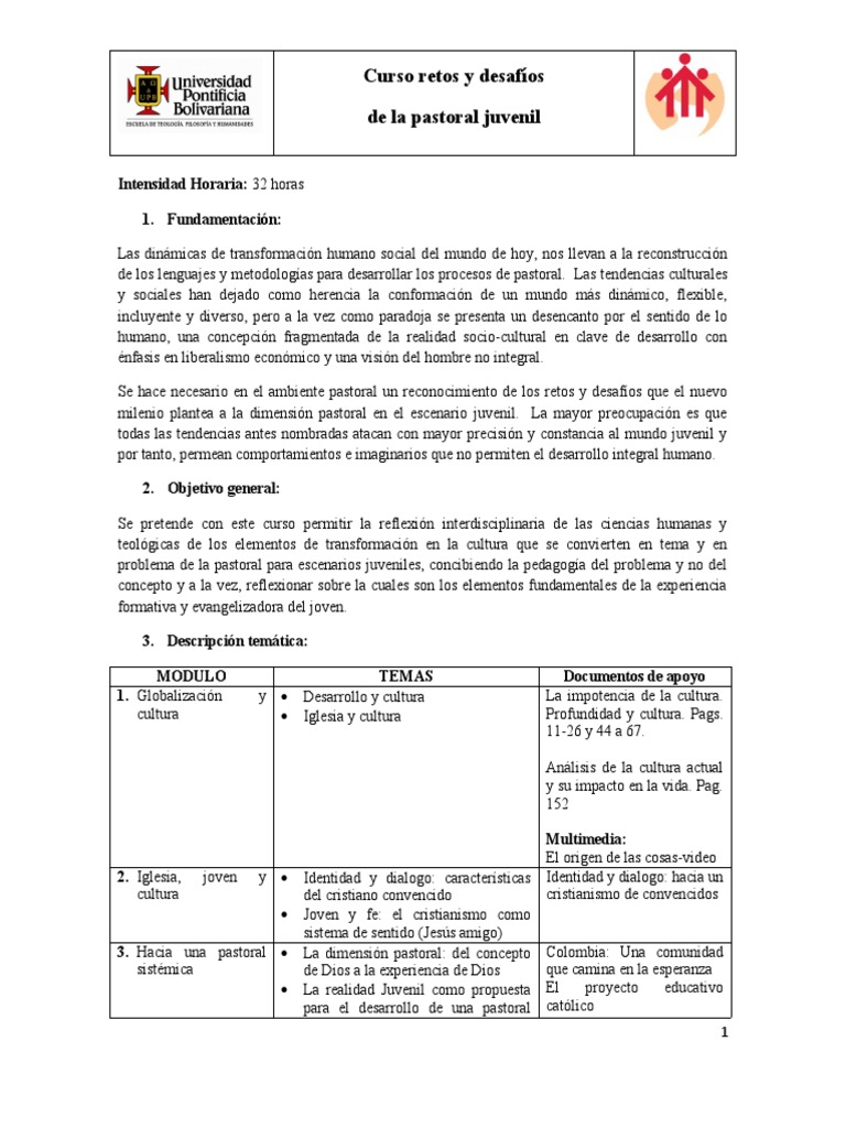 Tareas Resueltas de Pastoral Juvenil | PDF | Religión y creencia