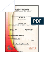 Mesh Analysis and Nodal Analysis: Mapúa University