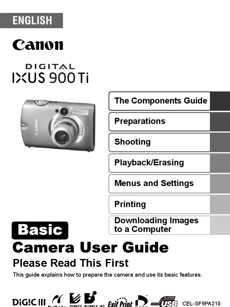 Basic: Camera User Guide | PDF | Zoom Lens | Macro Photography