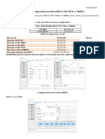 Ejercicio Configuracion de Servidores