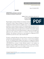 Oficio 023-2020 A Pdta Tribunal Constitucional