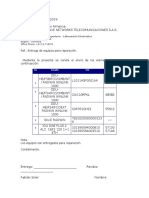 Entrega MW Microwave 26 Julio - 2019