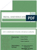 Rizal and Education: Ateneo Municipal and Universidad de Santo Tomas