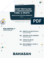 Fix Kel 7 - 3d4a - Penyajian Data Tabel, Grafik Dan Diagram