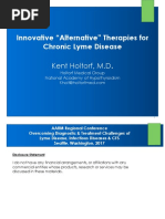 Innovative "Alternative" Therapies For Chronic Lyme Disease