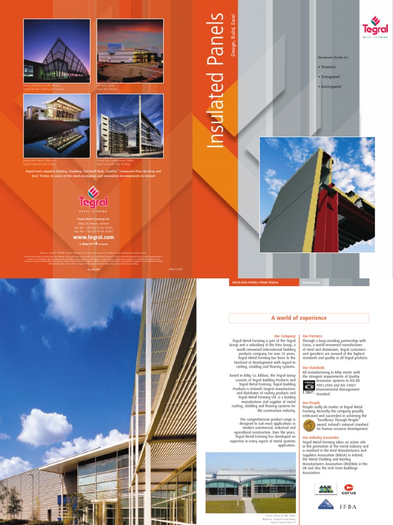 Tegral Insulated Panels | Download Free PDF | Building Insulation | Roof