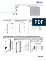 I-003-PS04 - Instalacion de Puertas de 1 Hoja Con Marco MC3 o REVER Con Garras o Tornillos PDF