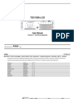 TEX1000-LCD User Manual Technical Appendix