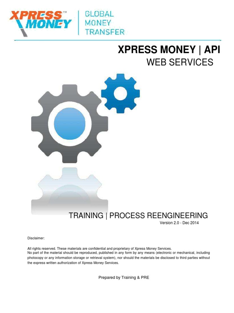 Xpress Money API Overview and Methods | PDF | Financial Transaction ...