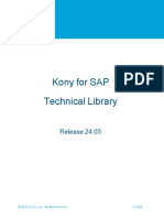 Kony For SAP Tech Library 24.03