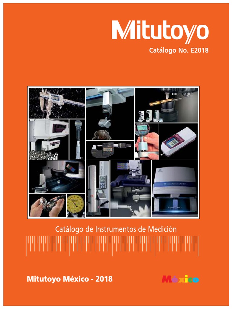 Catalogo 2018 Mitutoyo Oficial PDF PDF Observación Calibración