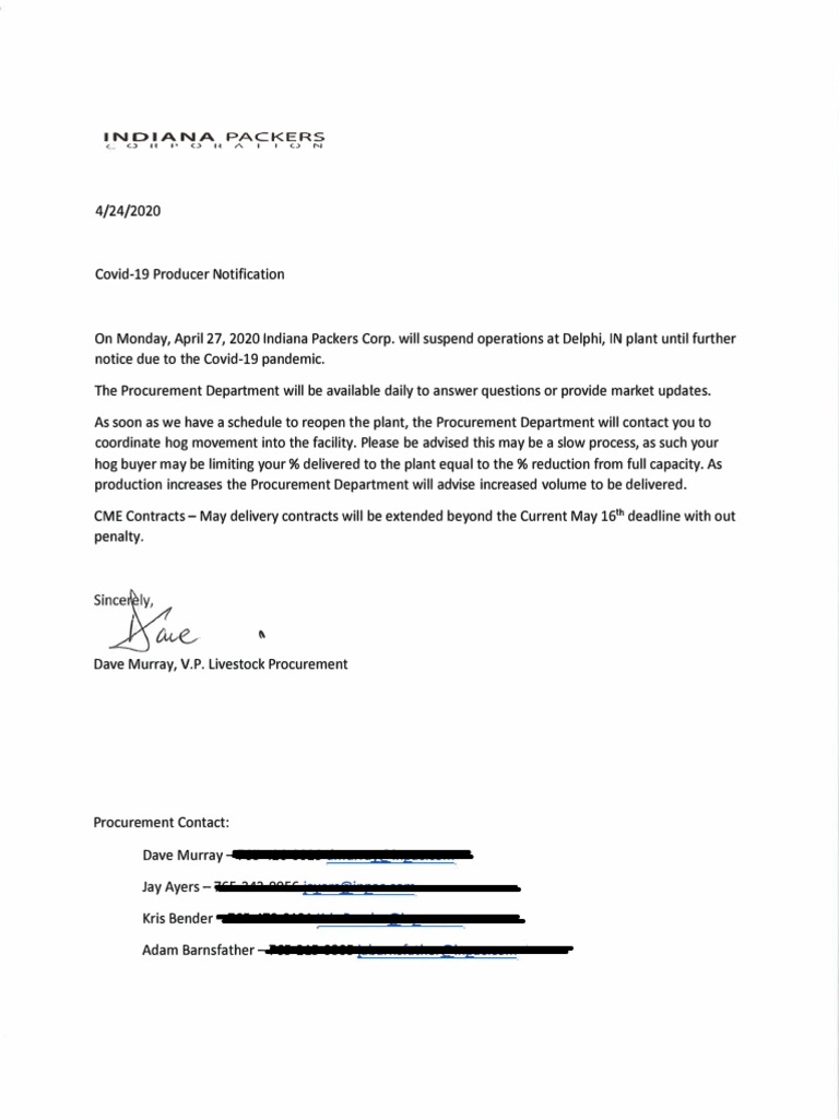 Letter of suspension from work without pay image