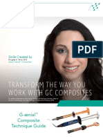 Transform The Way You Work With GC Composites: G-Ænial Composite Technique Guide