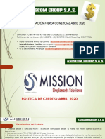 Politica de Credito Mission Abril 2020 PDF