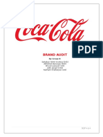 Brand Audit Coca Cola PDF