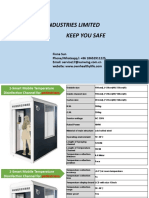 Disinfection Pass Channel Device For Person - Sunwing 2020.04.23