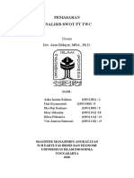 KELOMPOK 1 PEMASARAN SWOT PT TWC