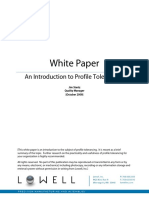 White Paper: An Introduction To Profile Tolerancing