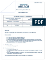 Conveyance Policy PDF