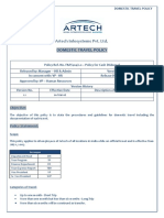 Domestic Travel Policy PDF