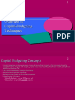 Capital Budgeting Reference