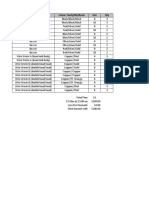 Pattern Colour: Body/Rib/Bead Size Qty