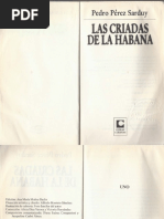 Pedro Pérez Sarduy - Las Criadas de La Habana | PDF