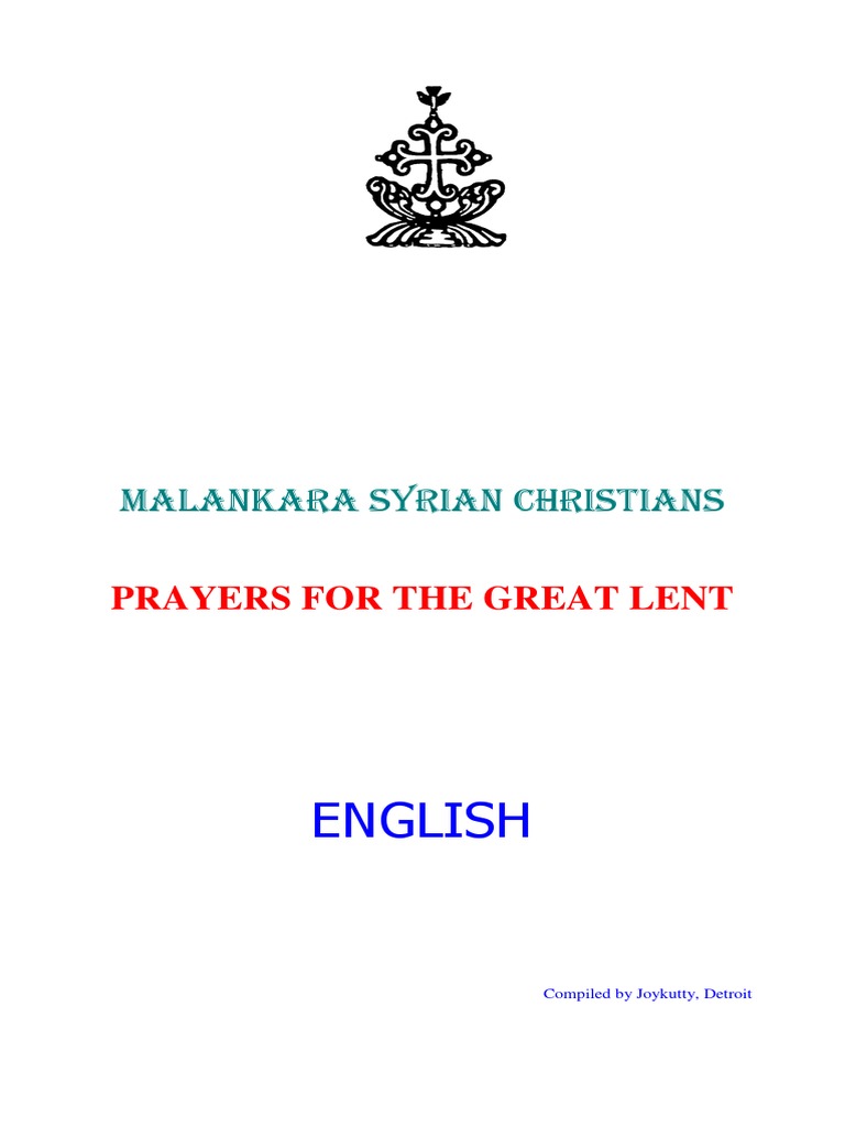 English: Malankara Syrian Christians | PDF | God The Father | Lord's Prayer