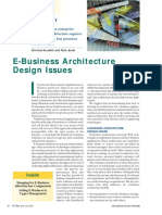 27th Jan E-Business - Arch - Design - Issues 2251