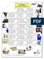 Job Riddles 1: Can You Find Out What I Am?
