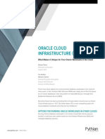 Oracle Cloud Infrastructure White Paper
