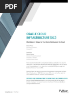 Oracle Cloud Infrastructure White Paper