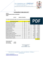 Cotizacion LOPEZ BARBOZA