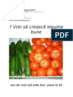 Vrei Să Crească Legume Bune