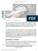 DISCOS DUROS SSD Funcionamiento