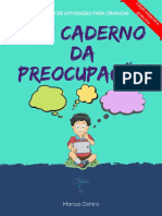 Meu Caderno Da Preocupação