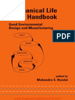 Mechanical Life Cycle Handbook Good Environmental Design and Manufacturing by Mahendra S. Hundal