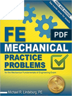 FE Mechanical Practice Problems For The Mechanical Fundamentals of Engineering Exams by Michael R. Lindeburg