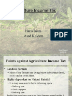 Agriculture Income Tax