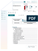 Investigacion de Operaciones 3ra Entrega PDF