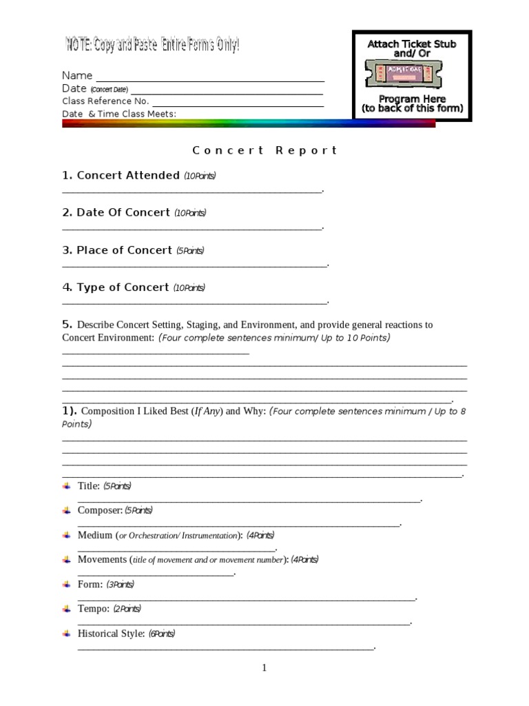 Live Performance Template - Mul 1010 - (Fall-2015! | PDF | Composers ...